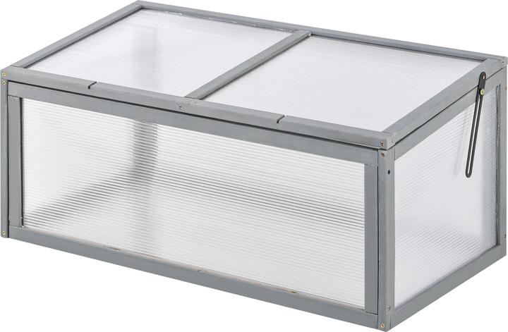 Actual product image Outsunny Cold Frame with Wooden Frame