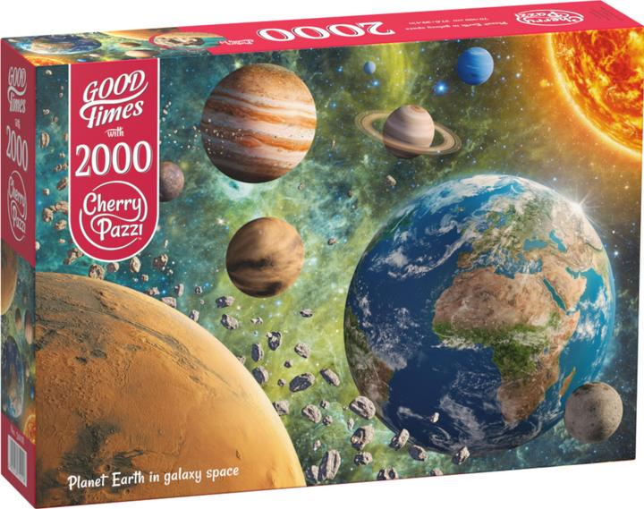 Actual product image Cherry Pazzi Puzzle Planet Earth in the Galaxy 2000 pieces (2000 pieces)