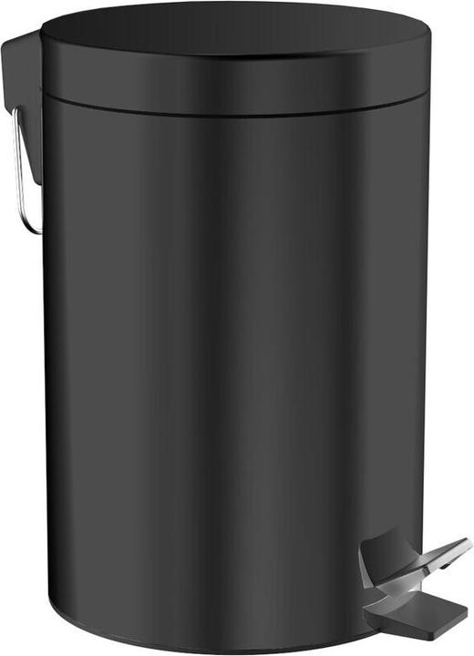 Produktbild Emco Abfallbehälter SYSTEM 2 Standmodell, mit Deckel, 5 l schwarz (5 l)