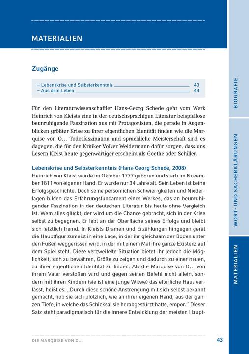 Immagine prodotto Die Marquise von O (Tedesco, Enrico von Kleist, 2020)
