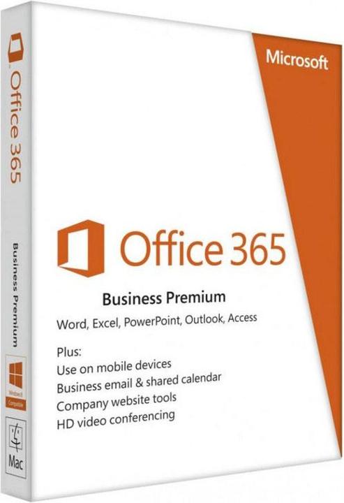 Produktbild Microsoft Office 365 Business Premium Deutsch (1 User, 12 Monate)