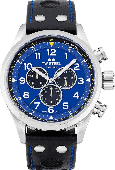 Produktbild TW-Steel SVS305 Volante Chronograph Petter Solberg Herrenuhr 48mm 10ATM (Chronograph)