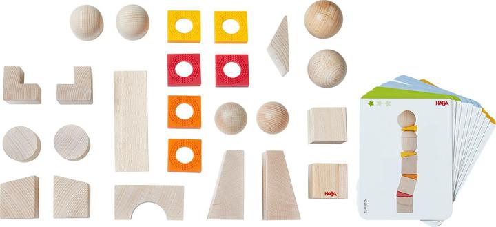 Produktbild Haba 3D-Legespiel Schiefe Türme - Kugeln