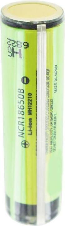 Immagine prodotto Panasonic Batteria 18650 protetta 2 pezzi e caricatore rapido LCD (2 pz., CR123A, 3400 mAh, Batteria + Caricabatterie)