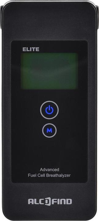 Immagine prodotto Hi-tech medical ALCOFIND ELITE Etilometro Nero Sensore elettrochimico al platino Display incorporato