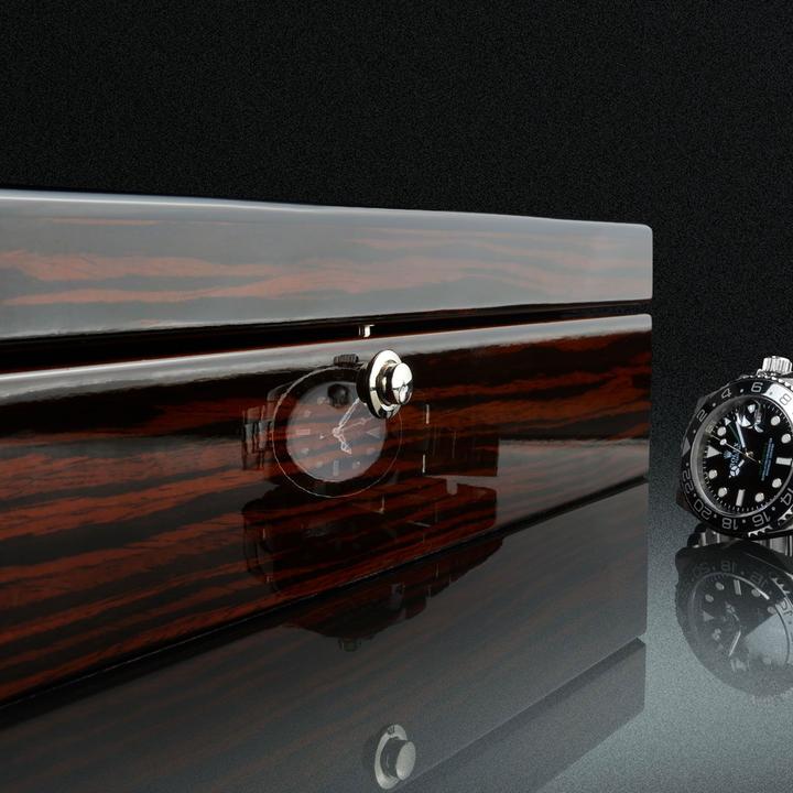 Produktbild Beco Uhrenbox Crystal 10 - Braun