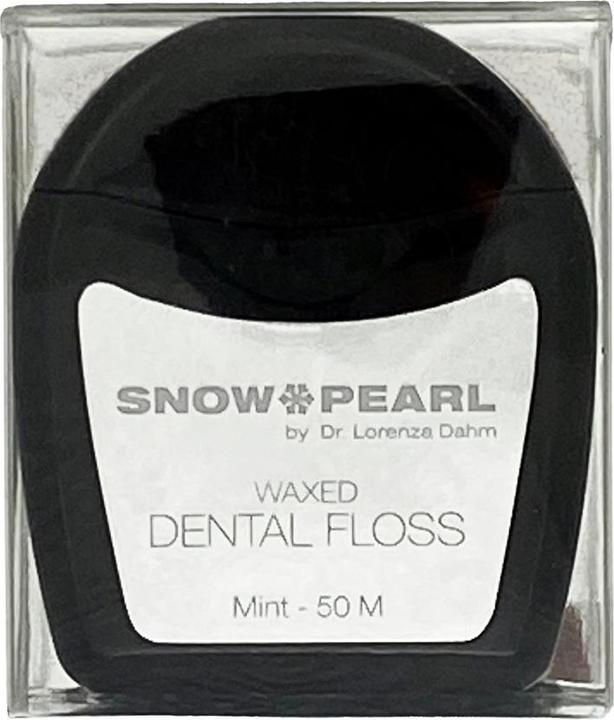 Image du produit Snow Pearl Zahnseide 50m gewachst Minze (50 m)
