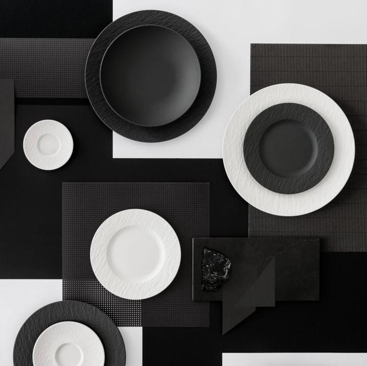 Immagine prodotto Villeroy & Boch Piatto da portata quadrato/piatto per buongustai Fabbricazione Rock blanc