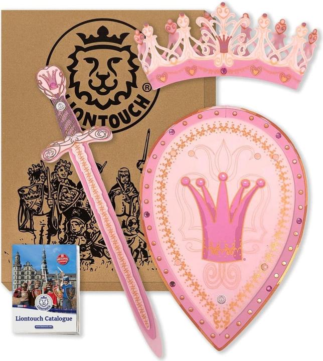 Produktbild Liontouch Queen Rosa Set · Sword Shield & Crown