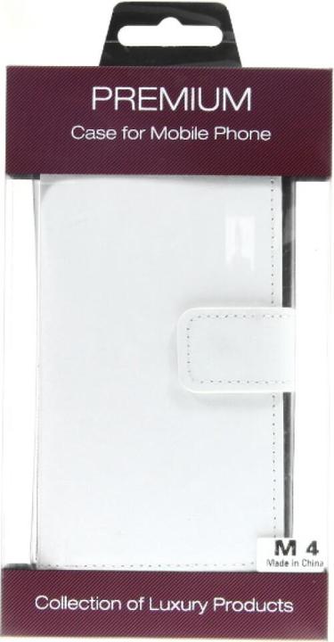 Image du produit OEM Slim Leather Book Case for HTC M4 mini - blanc 4250710542512 (HTC One Mini)