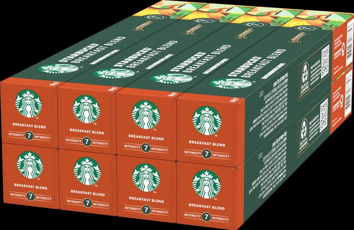 Produktbild Starbucks Breakfast Blend by Nespresso Medium Roast (10 x Port.)