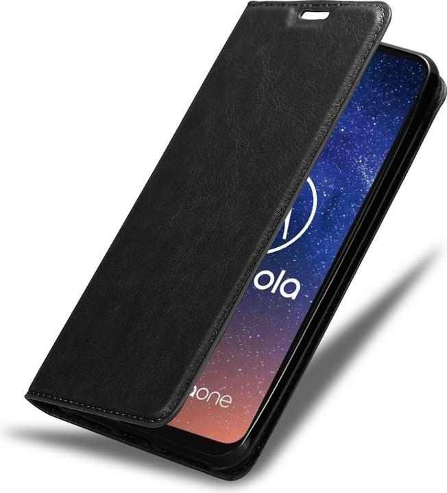 Actual product image Cadorabo Book Invisible Magnet Cover (Motorola One Vision)