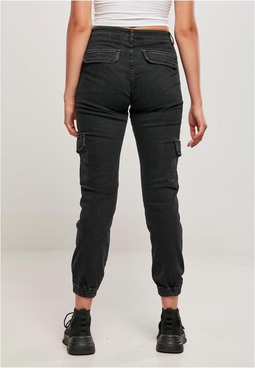 Produktbild Urban Classics Ladies Organic Stretch Denim Cargo Pants (34)