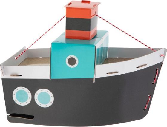 Produktbild Grafix Sinterklaas-Bastelset – Bauen Sie Ihr eigenes Dampfschiff