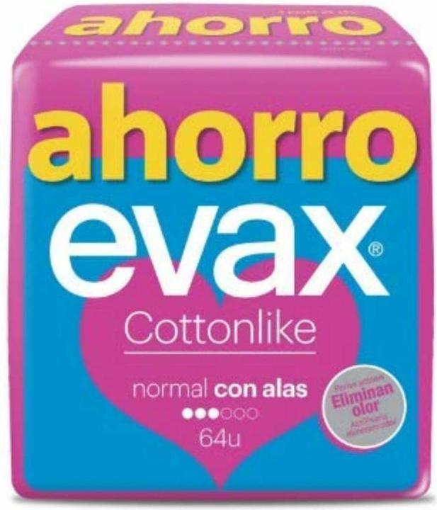 Image du produit Evax Cottonlike Normal avec ailes 16 pièces (16 x, Tampons sanitaires)