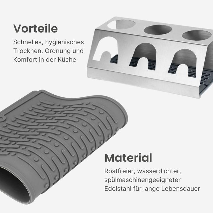 Image du produit Hermex Égouttoir pour bouteilles SodaStream Égouttoir pour bouteilles Support d'égouttoir