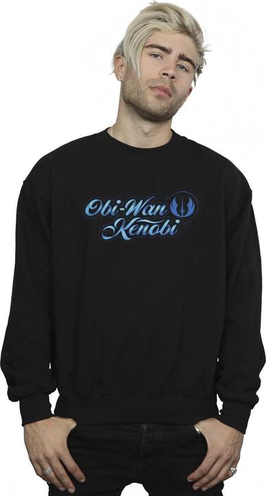 Produktbild Star Wars ObiWan Kenobi Ribbon Font Sweatshirt (L)