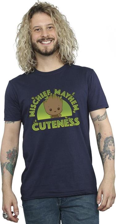 Actual product image Mens I Am Groot Mischief Mayhem T-Shirt (4XL)