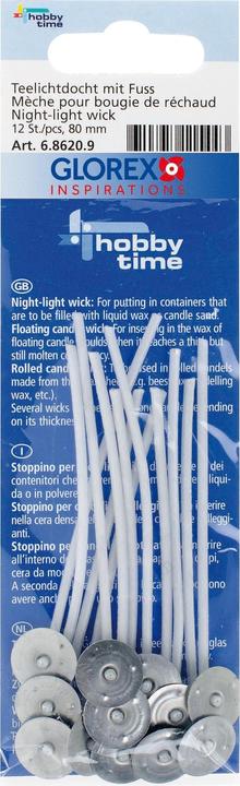 Glorex Wick waxed