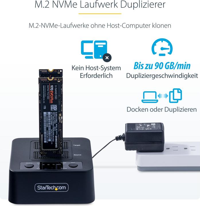 Immagine prodotto StarTech DUPLICATORE 1:1 M.2 NVME