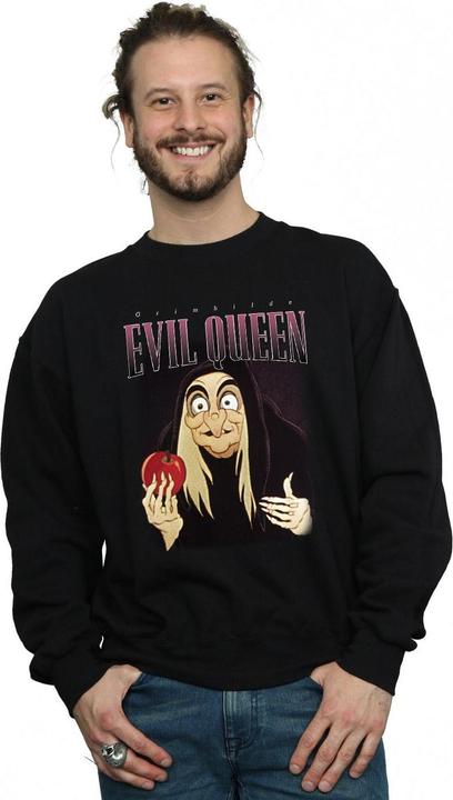 Actual product image Disney Mens Snow White Evil Queen Montage Sweatshirt (3XL)
