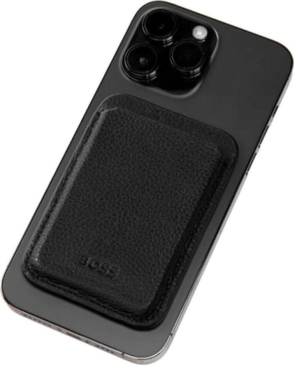 Produktbild Hugo Boss Classic Grained - Kartenhalter Magnet Mobile