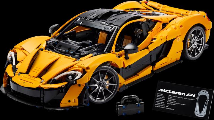 Produktbild LEGO McLaren P1 (42172, LEGO Technic, LEGO Seltene Sets)