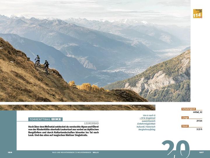 Image du produit Wallis Raus und Mountainbiken | E-Mountainbiken (Allemand, Hallwag Kümmerly+Frey AG, 2022)