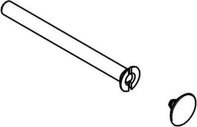 Actual product image Grohe EICHELBERG pan head screw 440434 for 44043426 concealed bath/shower mixer chrome concealed bath...
