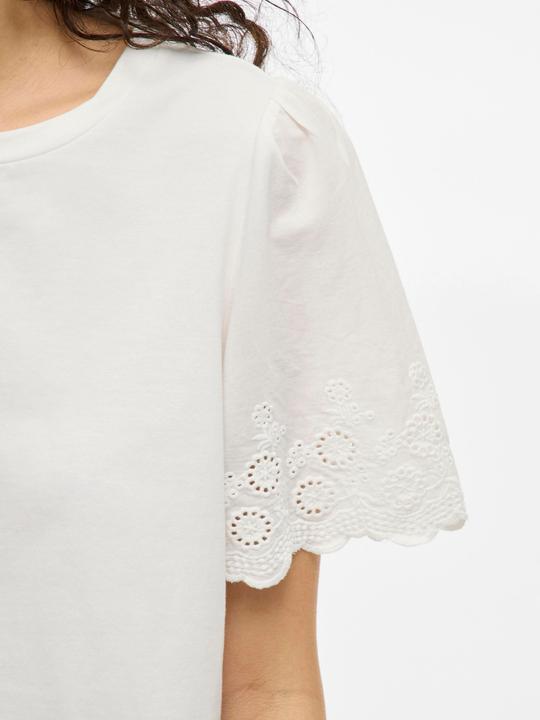 Actual product image Vila VICELIANA Rundhals Oberteil mit kurzen Ärmeln (M)