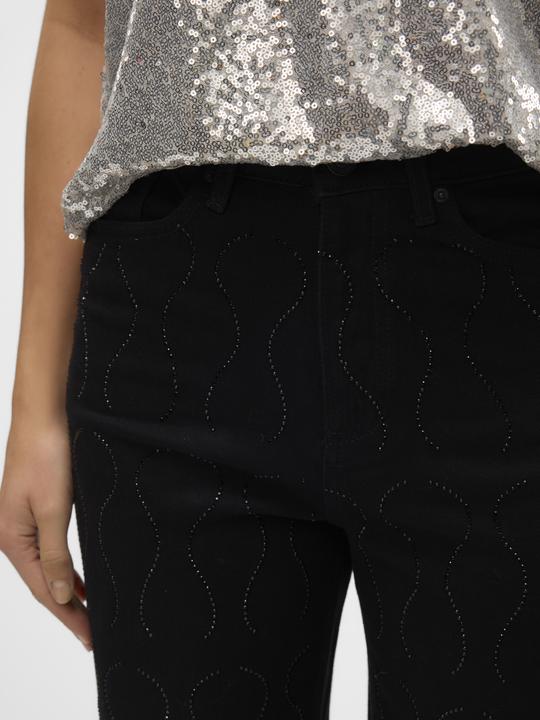 Immagine prodotto Vero Moda VMTESSA Hohe Taille Weiter Beinschnitt Jeans Weit geschnitten (W29/L30)