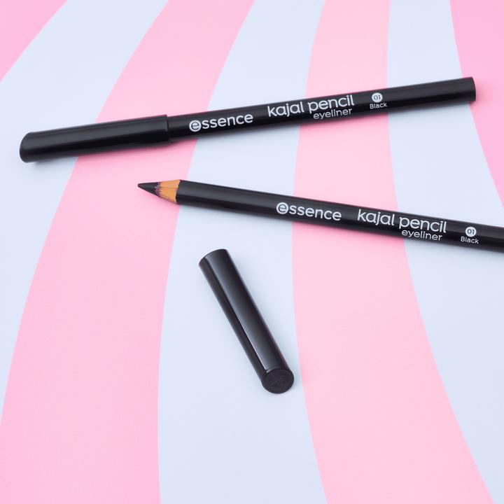 Actual product image essence Kajal (01 Black)