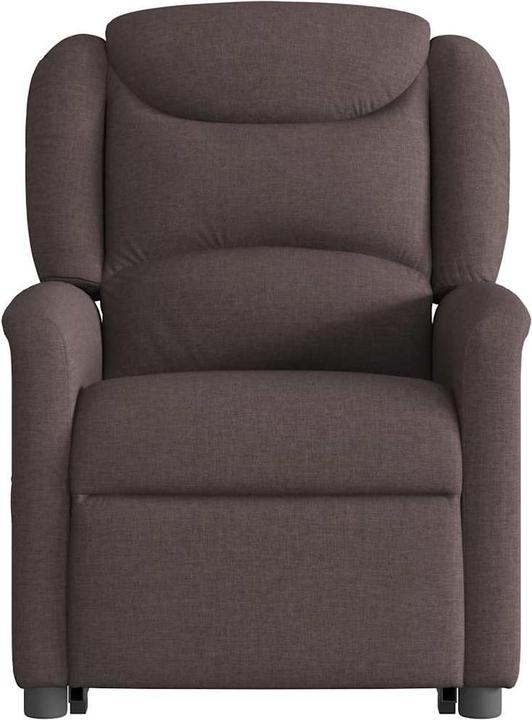 Produktbild VidaXL Massagesessel mit Aufstehhilfe Dunkelbraun Stoff
