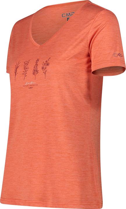 Actual product image CMP Campagnolo Women's Light Melange T-Shirt (34, XXS)