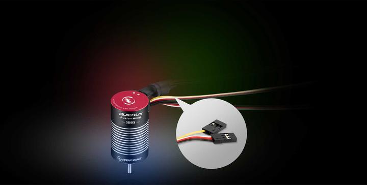 Image du produit Hobbywing Kit de propulsion brushless Quicrun Fusion Mini16, 3000 kV 2-3S