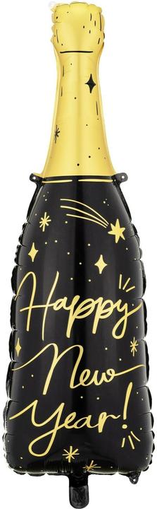 Image du produit Partydeco Ballon en alu - Bouteille Happy New Year