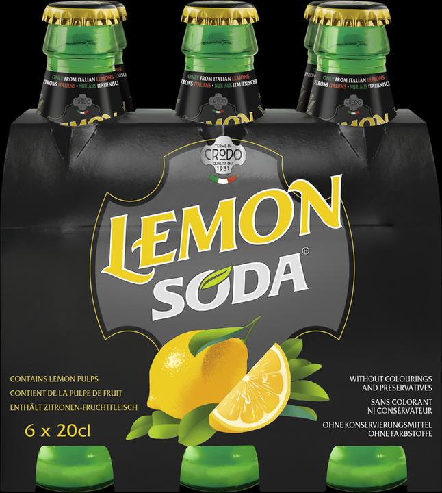 Image du produit Crodo LemonSoda (24 x 20 cl)