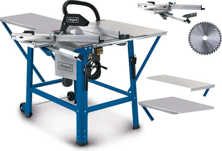 Scheppach Tischkreissäge TS310 mit Schiebeschlitten