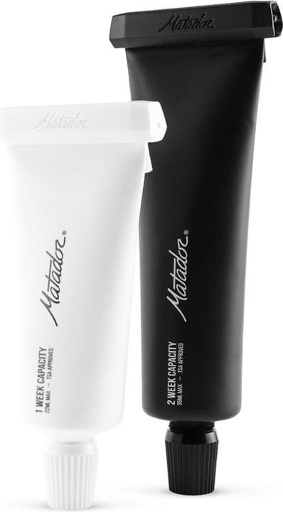 Actual product image Matador Refillable Toothpaste Tubes (2-pack) (Liquid bags, Hygiene product)