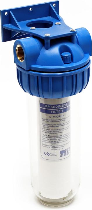 Image du produit Naturewater NW-BR10B-S 1 etape système filtre 32,89mm (1") 60mm cartouche polypropylène, clamp, clé (1 x)