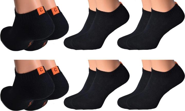 Immagine prodotto Cocain Scarpe da ginnastica 43/46, nere - Calzini (confezione da 6, 43 - 46)