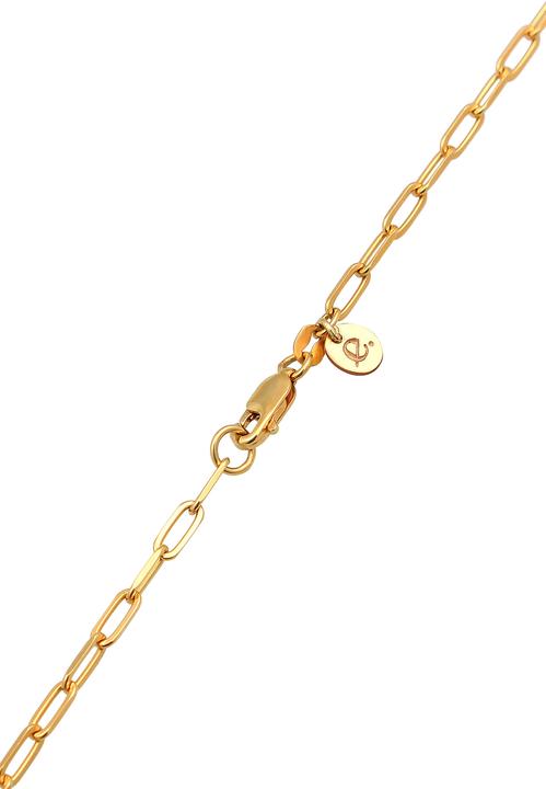 Actual product image Elli Gemstone necklace, drops (925 sterling silver, Quartz, 45 cm)