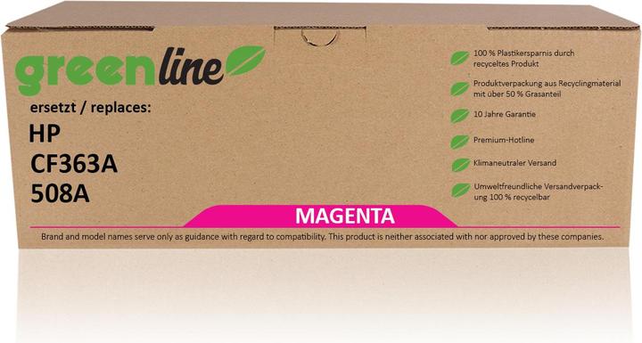 Image du produit Inkadoo Toner greenline ersetzt HP CF 363 A / 508A Toner