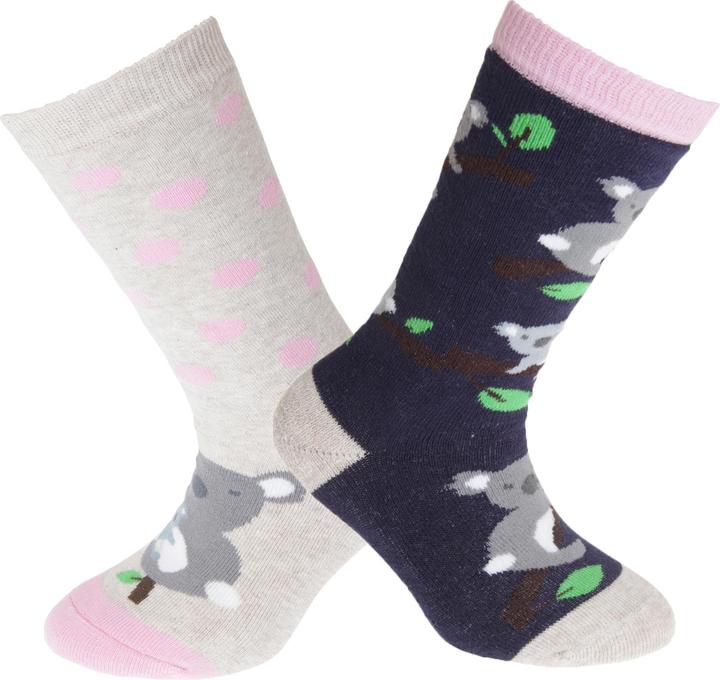 Actual product image Floso Girls' wellington socks (2 pairs) (pack of 2, 23 - 26)