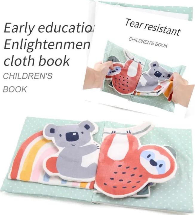 Produktbild Activity Board Stoffbücher für Kleinkinder, grundlegende Lebenskompetenzen, frühe Lernerziehung