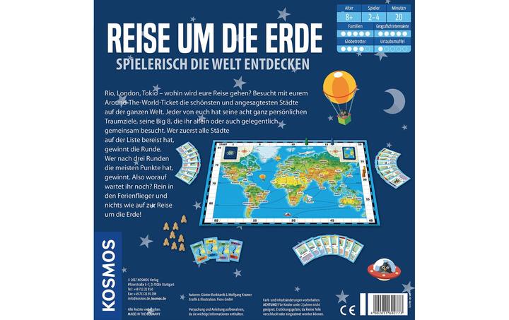 Actual product image Kosmos journey around the world (German)