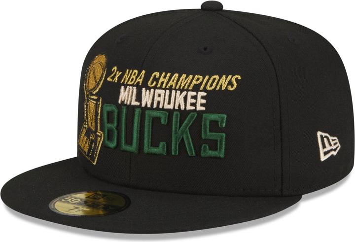 New Era 59Fifty Cap - NBA CHAMPIONS Milwaukee Bucks - 7 7/8 (7 7/8)