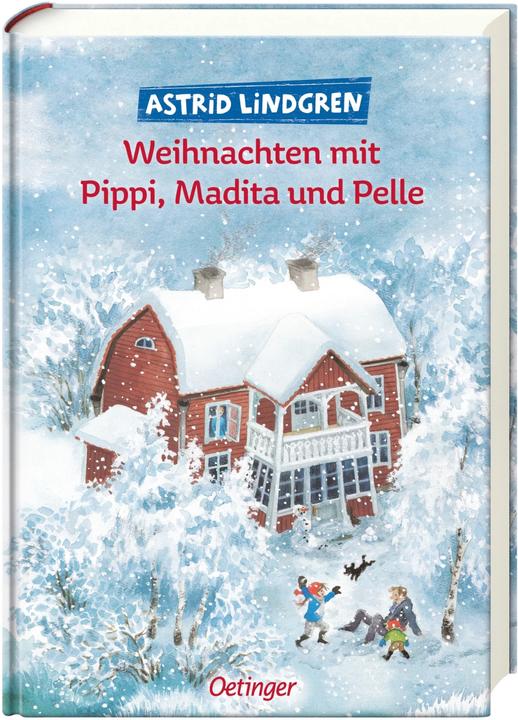 Immagine prodotto Weihnachten mit Pippi, Madita und Pelle (Tedesco, Astrid Lindgren, Angelo Reatrino, Ilon Wikland, 2022)