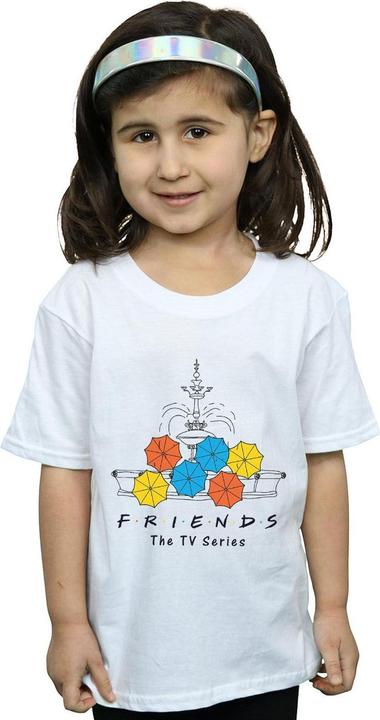 Immagine prodotto Friends Fountain And Umbrellas Maglietta Ragazze (104)