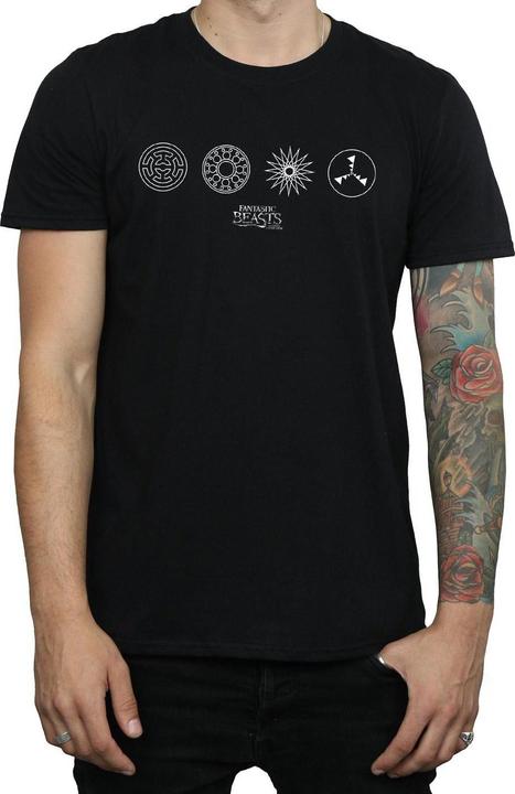 Image du produit Fantastic Beasts - T-shirt CIRCULAR ICONS - Homme (M)